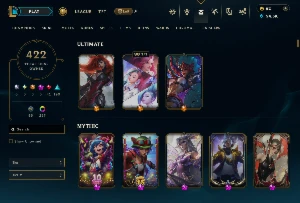 Conta Lol Com 422 Skins,Todos Os Bonecos,94K De Essencias - League of Legends