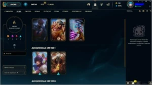 LOL CONTA DIAMANTE 4 60%winrate 50 wins - League of Legends