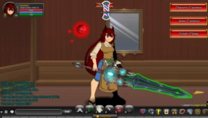 Conta AQW - ANTIGA - Adventure Quest Worlds - MAGNEST