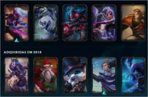 Conta League of Legends com MAIS DE 90 SKINS LOL