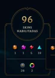 Conta League of Legends com MAIS DE 90 SKINS LOL