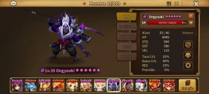 Cádiz, onimusha Dark e leya - Summoners War