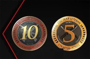 CONTA STEAM COM CS GO RPIME + MEDALHA DE 10 E 5 ANOS - Counter Strike