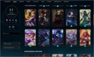 Conta League of Legends LOL