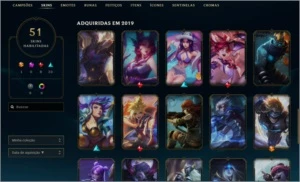 Conta League of Legends LOL