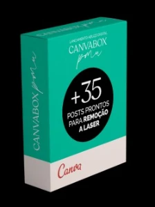 Canvabox PMU - Abuzzi Estética + 250 POST c/ Conteúdo - Outros