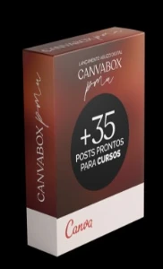 Canvabox PMU - Abuzzi Estética + 250 POST c/ Conteúdo - Outros