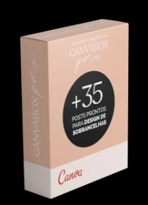 Canvabox PMU - Abuzzi Estética + 250 POST c/ Conteúdo - Outros