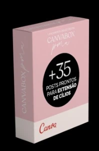 Canvabox PMU - Abuzzi Estética + 250 POST c/ Conteúdo - Outros