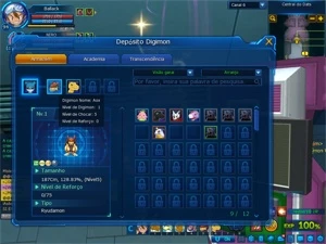 Conta com Aox e Alter S Ladmo - Digimon Masters Online