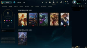 Conta lol platina 3 - League of Legends