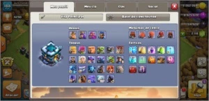 Clash of clans CV 13 barato pra vender logo.