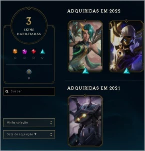 Conta platina 4 70% Wr - League of Legends LOL