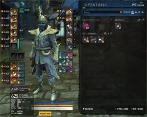 CONTA LVL 60 SERVER DEVALOKA 625GS (5 SETS BIS) - New World