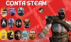 Conta steam com mais de 400 jogos