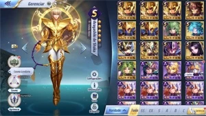 SAINT SEIYA AWAKENING - COM GEMAS AVANÇADAS E LIVROS SSA