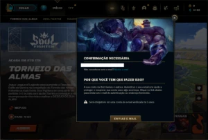 Conta platina 4 com 27 Champs e 4 Skins + 4 Fragmentos - League of Legends LOL