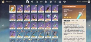 Conta Genshin Impact AR 40, 5 personagens 5*, 1 arma 5*