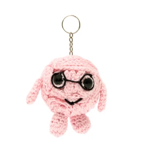 Chaveiro Cérebro Amigurumi Crochê - Artesanato e Personalizados
