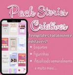 Pack Com+De 100 Stories Interativos Prontos Para Explodir - Redes Sociais