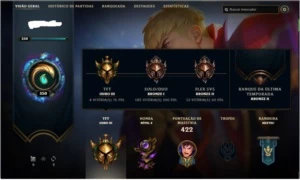 Conta do lol cheio de skin - League of Legends