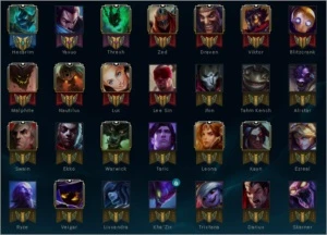 Conta LoL NV96, Ouro 2, 66 skins, Todos os Personagens. - League of Legends