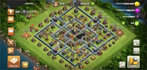 CV 14/TH 14 6 CONTRUTORES SEMI FULL - Clash of Clans