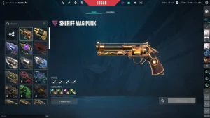 Conta Valorant FA com Vandal Sublime, Espada de energia