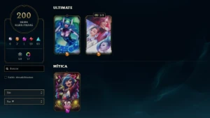 Conta Lol 200 Skins - League of Legends