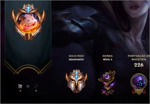 Conta Desafiante 71 Champions 25 skins - League of Legends LOL