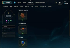 CONTA PRATA 4,  17 SKINS,  45 CHAMPS! - League of Legends LOL