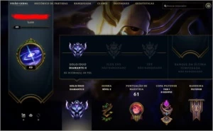 Conta LOL Diamante 2 - League of Legends