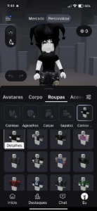 Conta de Roblox