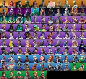 conta de fortnite