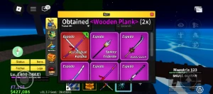Conta de roblox blox fruits.