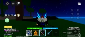 Conta de roblox blox fruits.