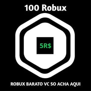 100 Robux Promoção Por Apenas 5R$ - Roblox