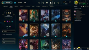conta platina baratinha - League of Legends LOL