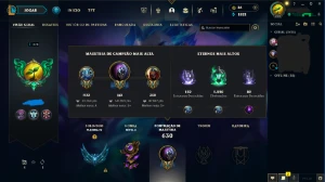 conta platina baratinha - League of Legends LOL