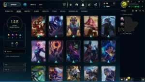 conta platina baratinha - League of Legends LOL