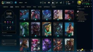 conta platina baratinha - League of Legends LOL