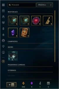 Conta Gold - League of Legends LOL