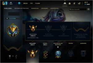 Conta Gold - League of Legends LOL