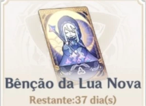 [Benção da lua 37 dias]Itto + Diluc + Keqing - Genshin Impact