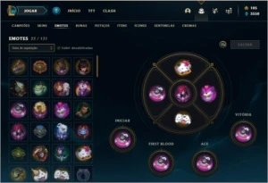 Conta mestre - League of Legends LOL