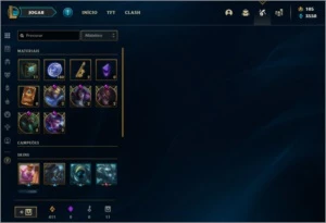 Conta mestre - League of Legends LOL