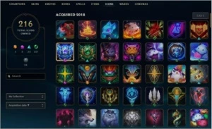 Conta League of Legends Platina 4, Todos Champs, 210 Skins LOL
