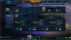 Conta Smite  + de 300 skins - Outros