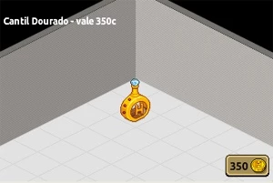 CANTIL DOURADO GERÁVEL 350c (HABBO)