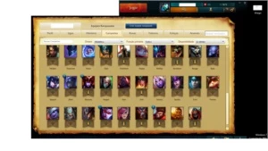 Conta league of legends // 59 champs // 6-2 na MD10 LOL
